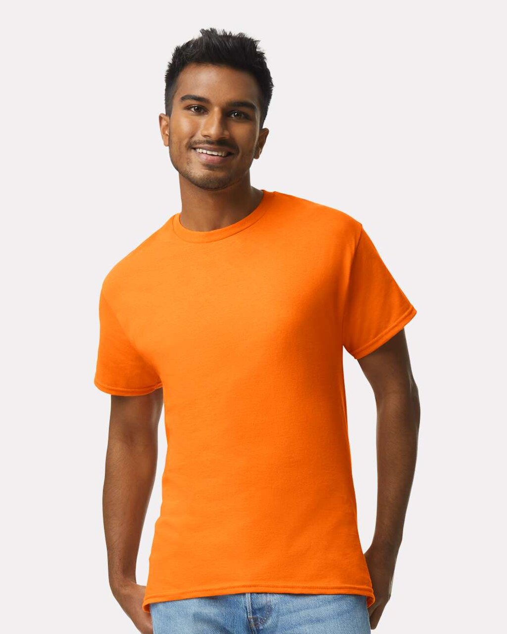 24 Pack: Crewneck Short Sleeve Ultra Cotton T-Shirt Bulk Blank Tees for Printing, Workwear & Events